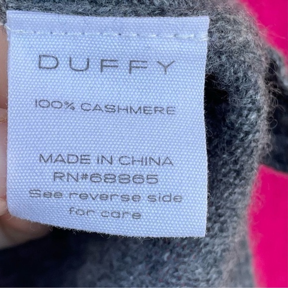 Duffy color block sweater 100% cashmere size XS - Picture 5 of 7